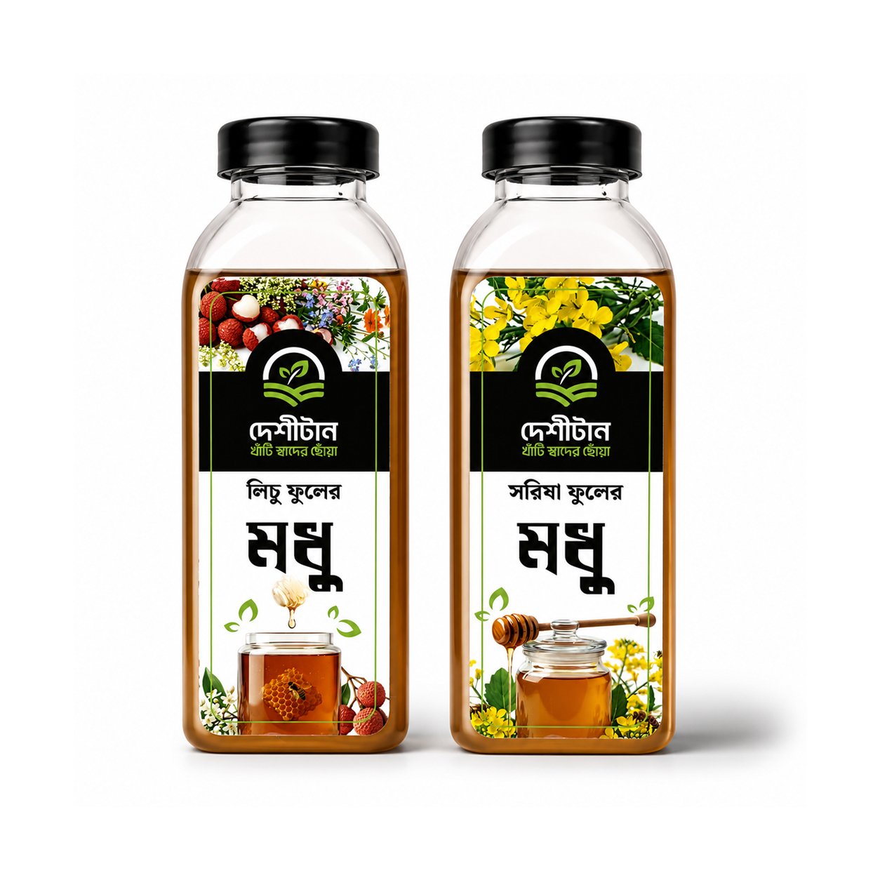 ৫০০গ্রাম লিচু-সরিষা Honey Combo Pack